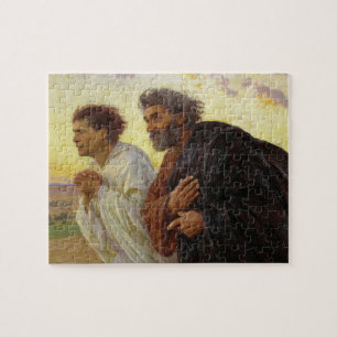 The Disciples Running to the Sepulchre by Burnand Jigsaw Puzzle