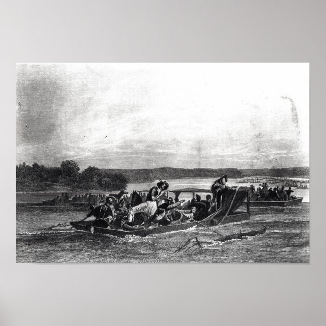 The Discovery of the Mississippi by de Soto Poster (Front)