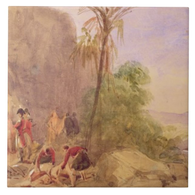 The discovery of Tipu's body at the Water Gate at Tile (Front)