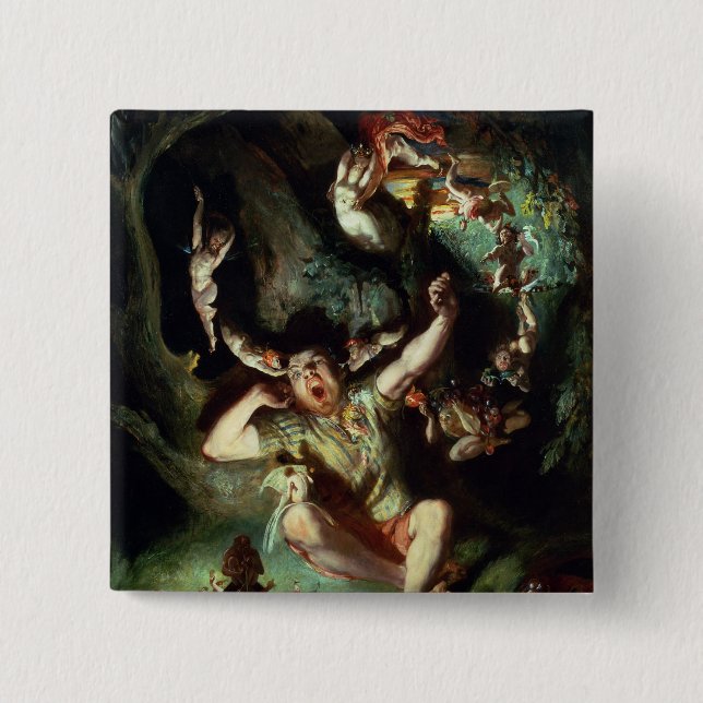 The Disenchantment of Bottom 15 Cm Square Badge (Front)