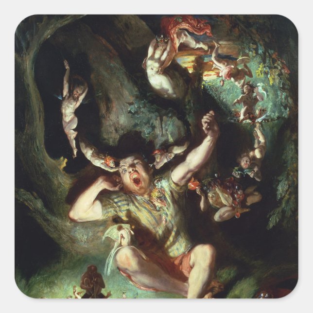 The Disenchantment of Bottom Square Sticker (Front)