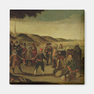 The Dispute over the Golden Baton Magnet