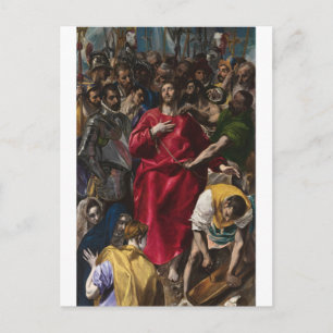 The Disrobing of Christ by El Greco Postcard