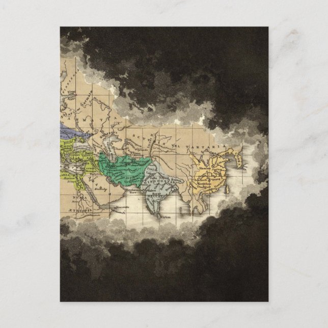 The Dissolution of the Western Empire 476 AD Postcard (Front)