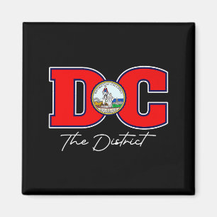 The District Of Washington Dc Vacation Souvenir Us Magnet