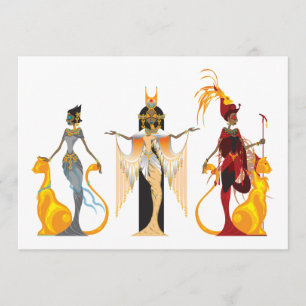 The Divas of Egypt Invitations