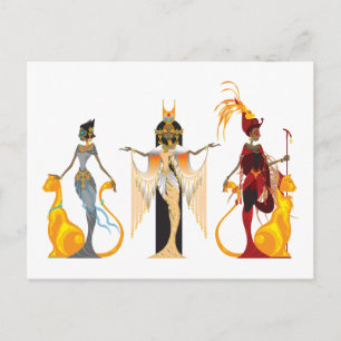 The Divas of Egypt Postcards