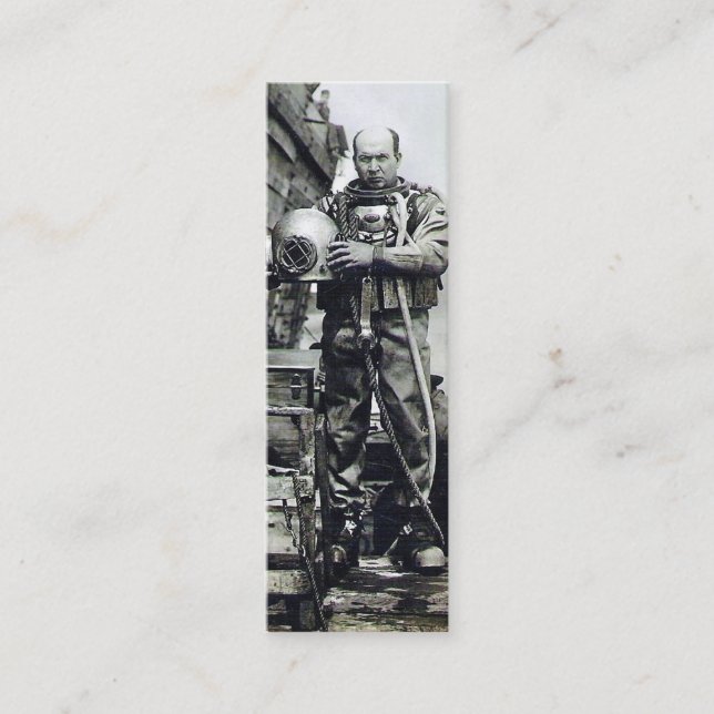 The Diver Mini Business Card (Front)