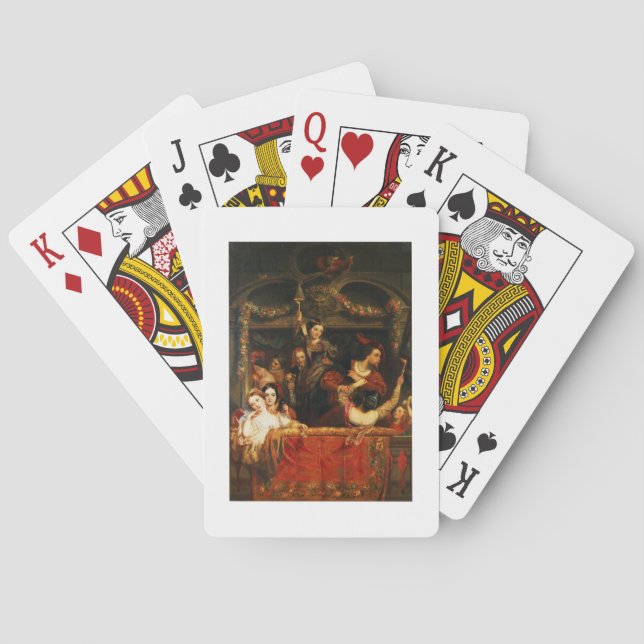 The Diversion of the Moccoletti - The Last Gay Mad Playing Cards (Back)
