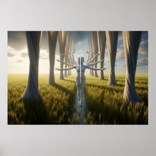The Divided Soul in the Infinite Harvest Poster