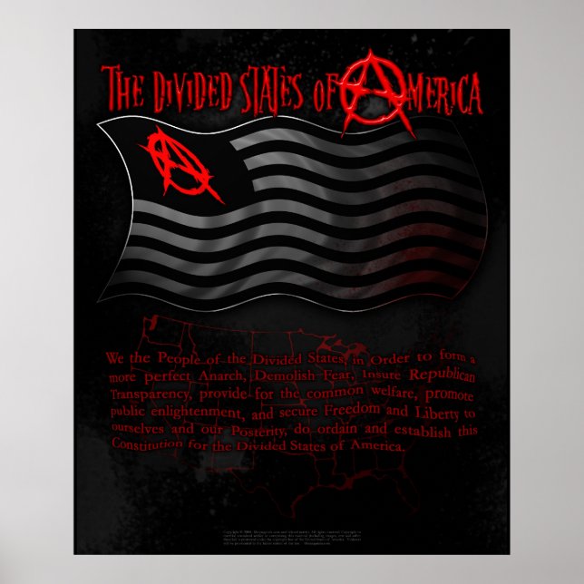 The Divided States of America Poster (Front)