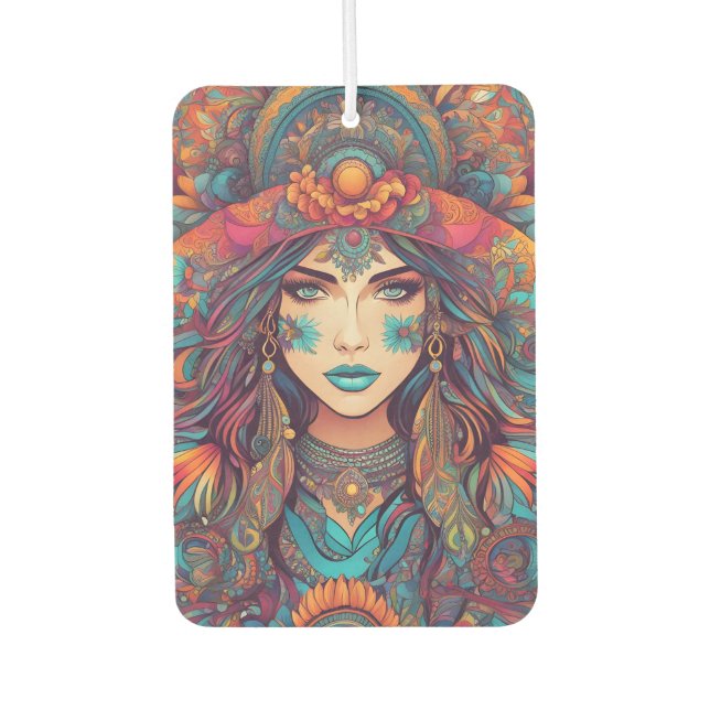 The Divine Feminine Car Air Freshener (Front)