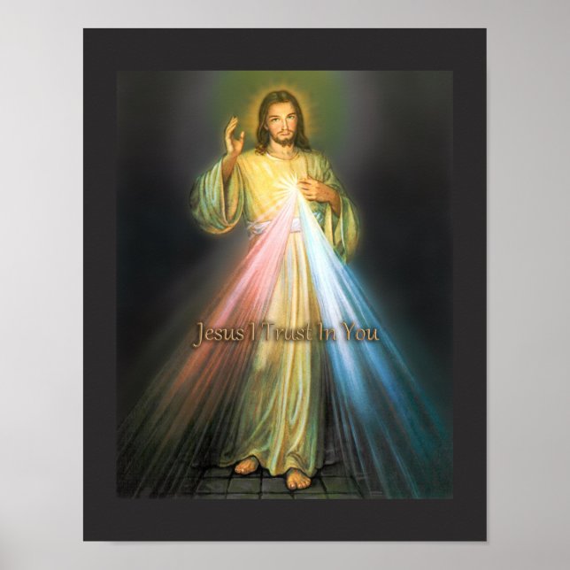 THE DIVINE MERCY BY EKLEKTIX POSTER (Front)