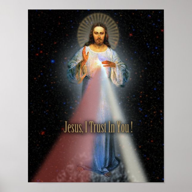 THE DIVINE MERCY BY EKLEKTIX POSTER (Front)