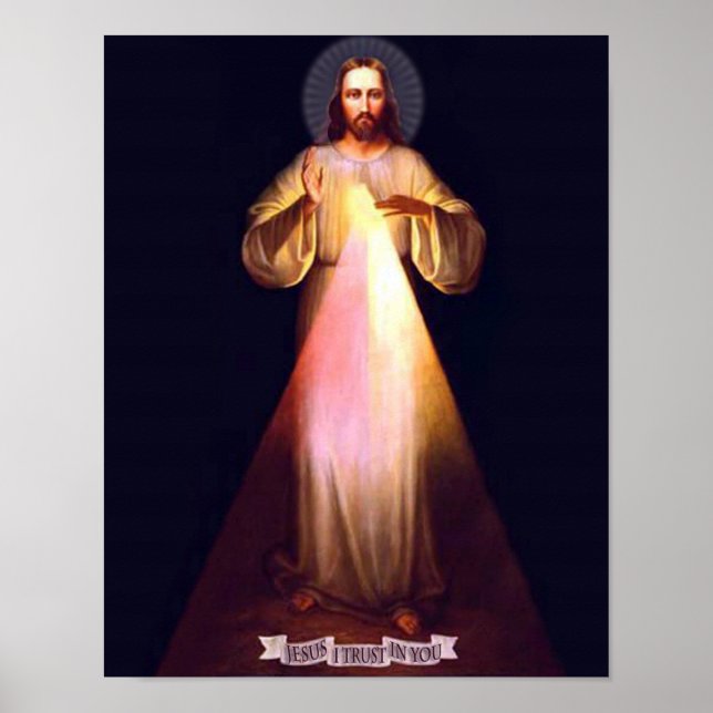 The Divine Mercy Devotional Image Poster (Front)