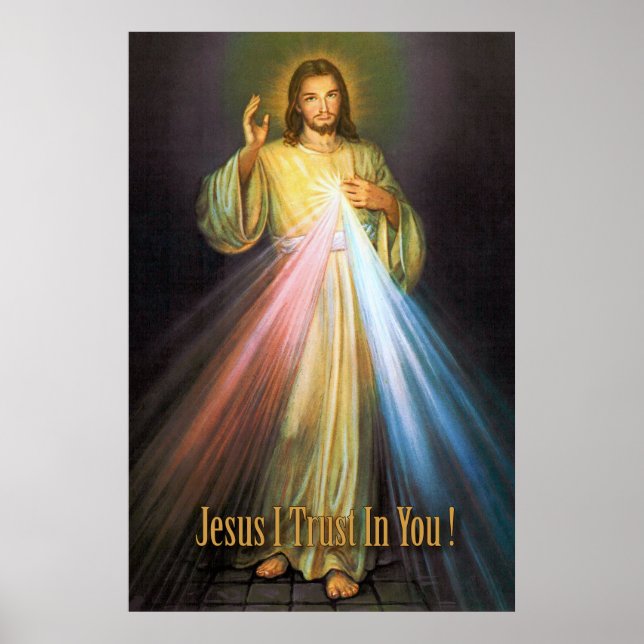 THE DIVINE MERCY DEVOTIONAL IMAGE POSTER (Front)