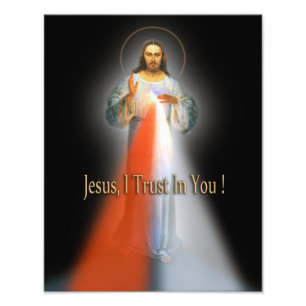 THE DIVINE MERCY IMAGE PHOTO PRINT