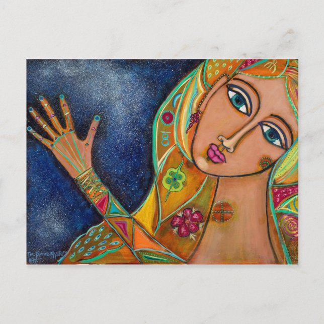 The Divine Mystery Postcard (Front)