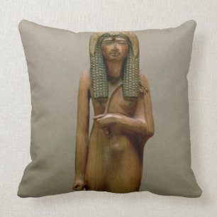 The divine queen Ahmose Nefertari (painted wood) Cushion