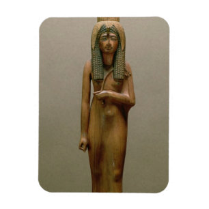 The divine queen Ahmose Nefertari (painted wood) Magnet