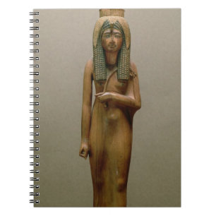 The divine queen Ahmose Nefertari (painted wood) Notebook