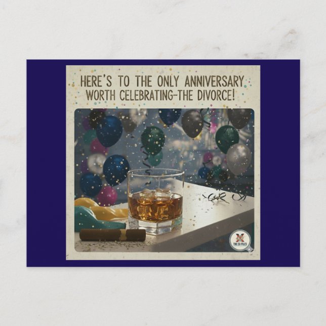 The Divorce (M) Holiday Postcard (Front)