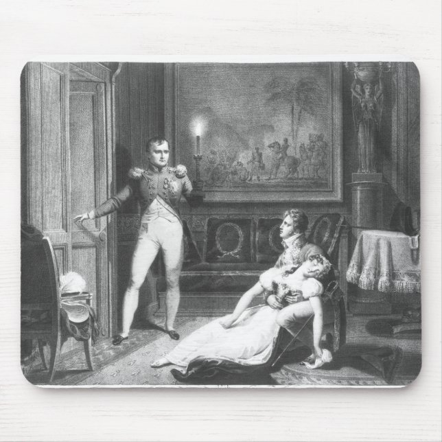 The Divorce of Napoleon I Mouse Pad (Front)