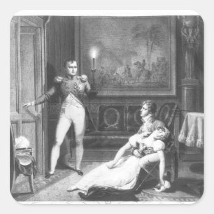 The Divorce of Napoleon I Square Sticker
