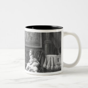 The Divorce of Napoleon I Two-Tone Coffee Mug