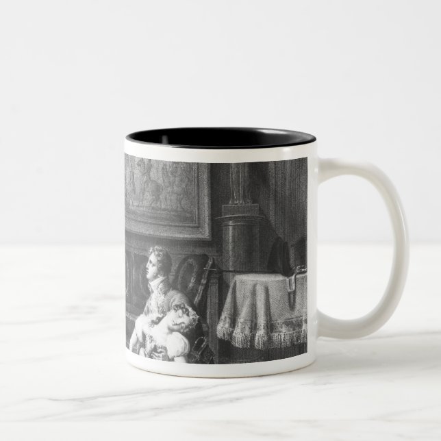 The Divorce of Napoleon I Two-Tone Coffee Mug (Right)