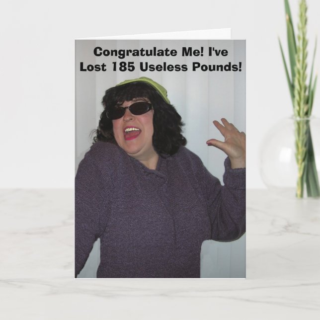 The Divorce was Final Yesterday! Announcement (Front)