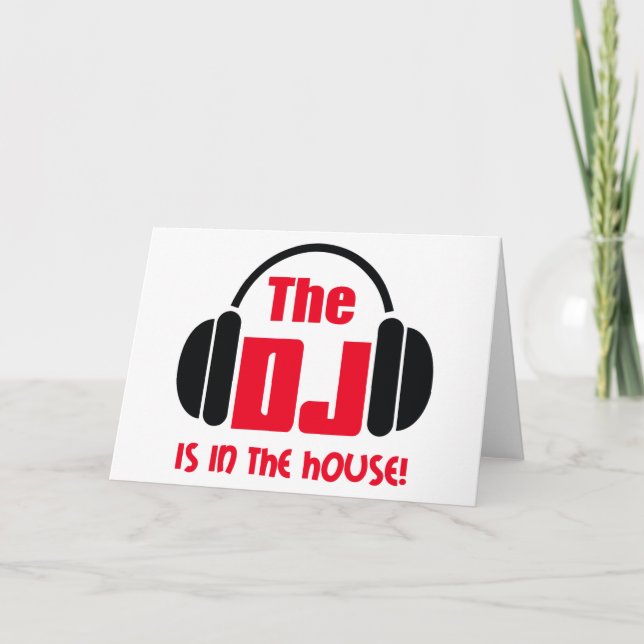 The DJ Card (Front)