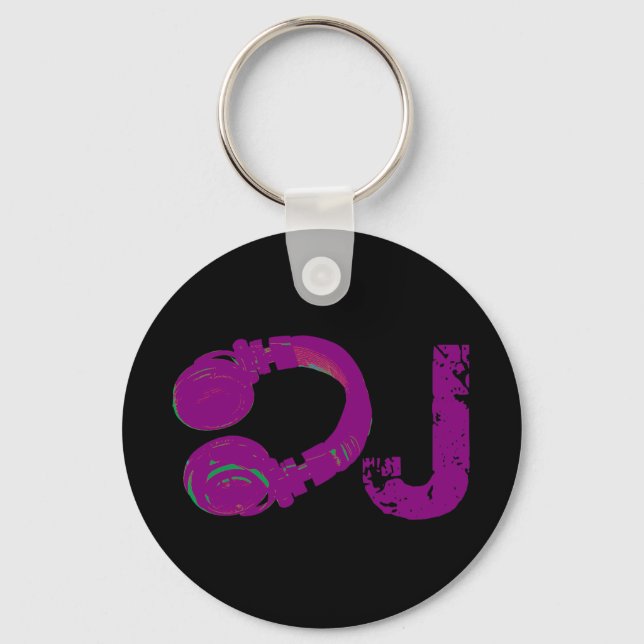 the DJ keys Key Ring (Front)