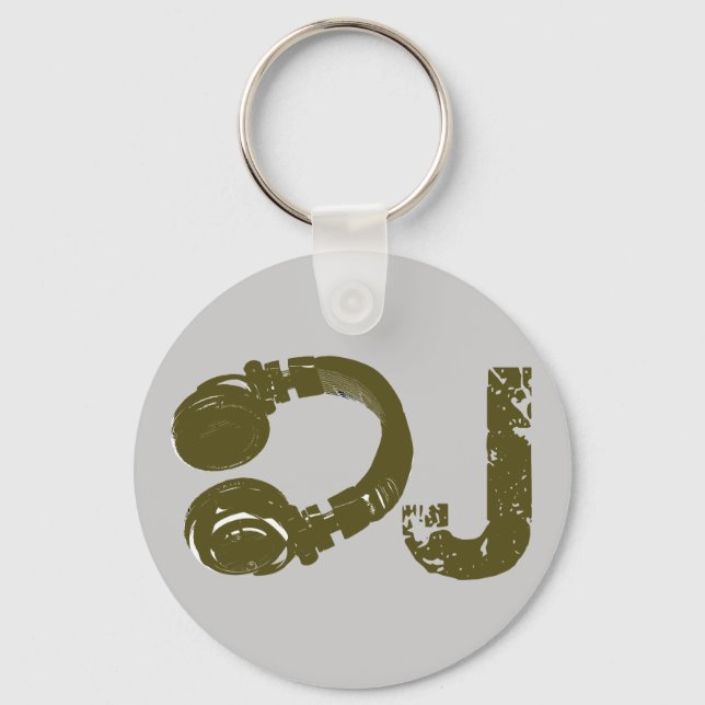 The DJ list Key Ring (Front)