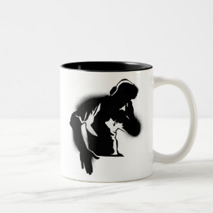 The DJ Two-Tone Coffee Mug