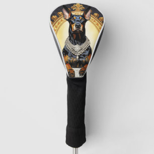 The Doberman Dog 002 - Odessa Leyendecker Golf Head Cover