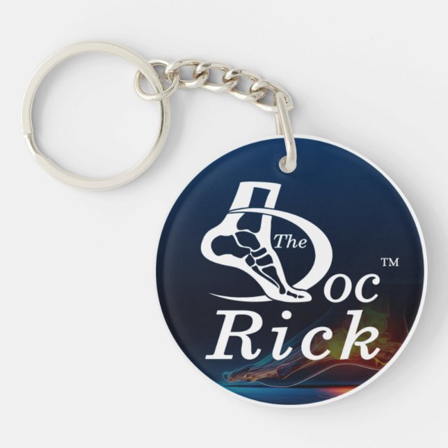 THE DOC RICK - ACRYLIC KEYCHAIN  (Front)