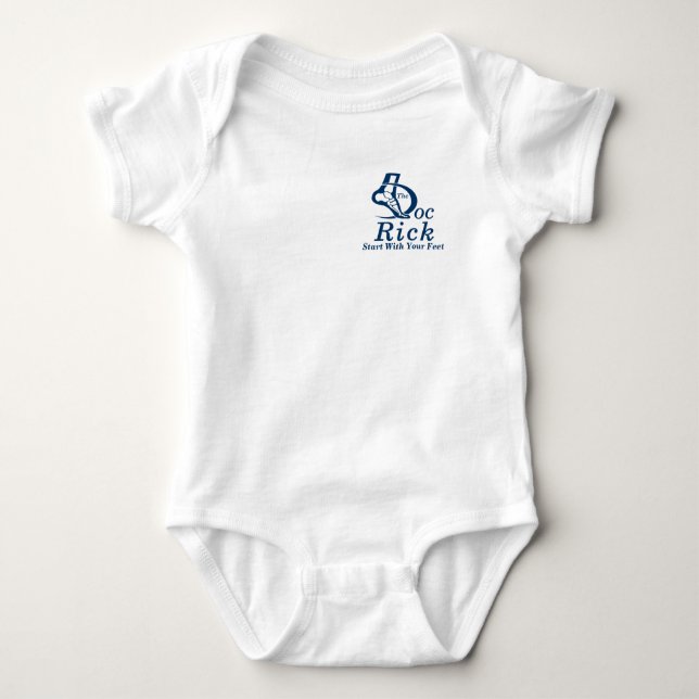 THE DOC RICK - BABY JERSEY BODYSUIT (Front)