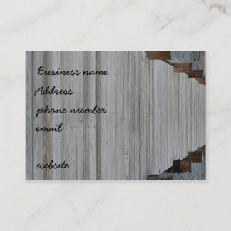 The Dock Business Card-Customise it! Card