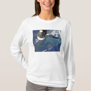 The docked Progress 22 spacecraft T-Shirt