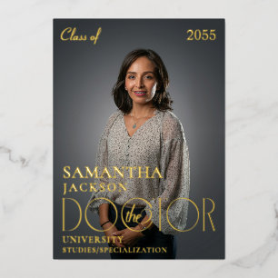 The Doctor Doctoral Graduation Photo Magazine