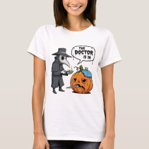"The Doctor is In" Plague Doctor T-Shirt