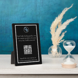 The Doctor Recommended Stand Plaque