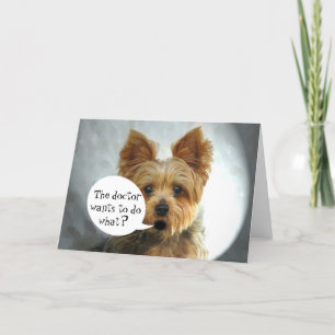 The doctor wants to do what? card