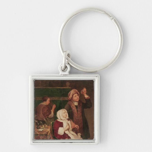 The Doctor's Visit Key Ring (Front)