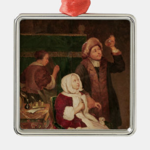 The Doctor's Visit Metal Tree Decoration