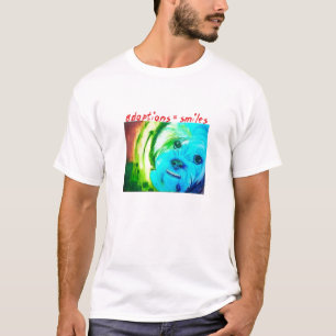 "The Dog" (adoptions=smiles) by Sallie Douglas T-Shirt