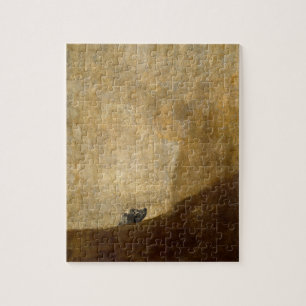 The Dog (Black Paintings) by Francisco Goya 1820 Jigsaw Puzzle
