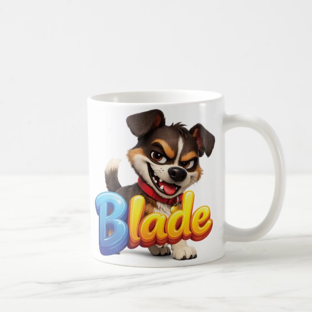 The Dog Blade Coffee Mug (Right)