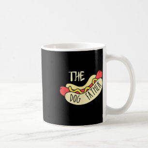 The Dog Father Bbq Hot Dog Dad Father's Day Grill  Coffee Mug